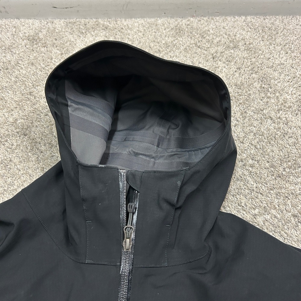 REI Jacket E1 Elements Softshell XXL Black Hooded… - image 8